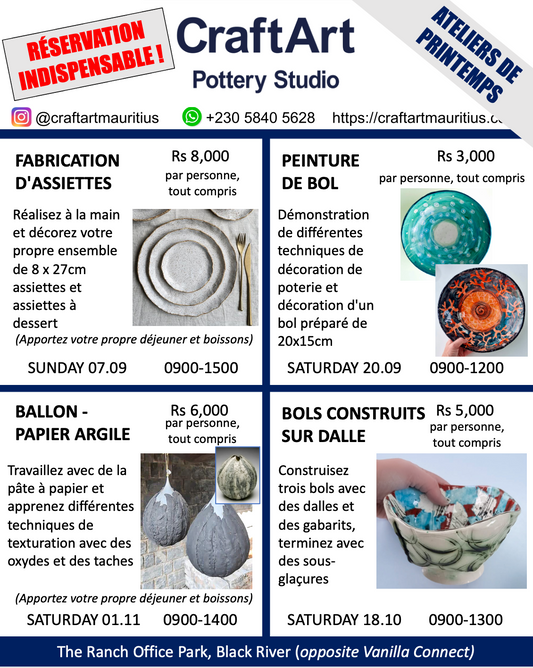Ateliers de Printemps